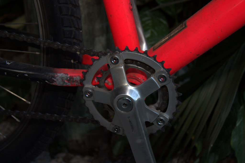 05 Dual Gear 24t And 34t Onza Buzzsaw Chainrings